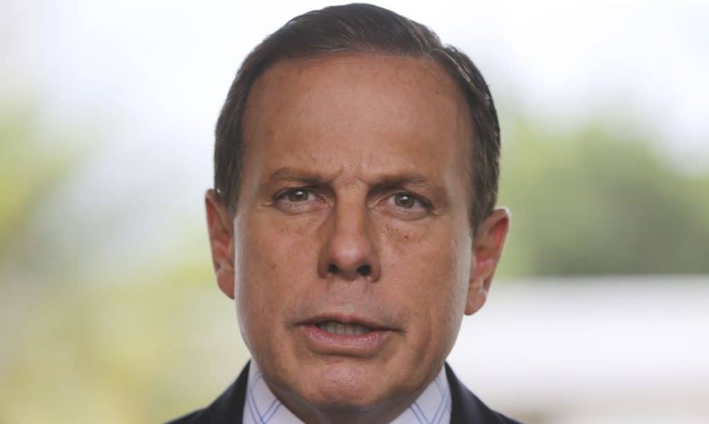 João Doria anuncia que não vai disputar eleições presidenciais.